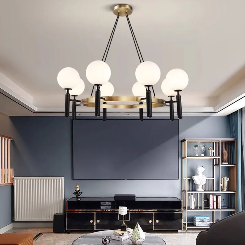 

Nordic Rotundity Led Pendant Lights for Living Dining Room Food Tables Kitchen Bedroom Chandelier Home Decor Lusters Luminaires