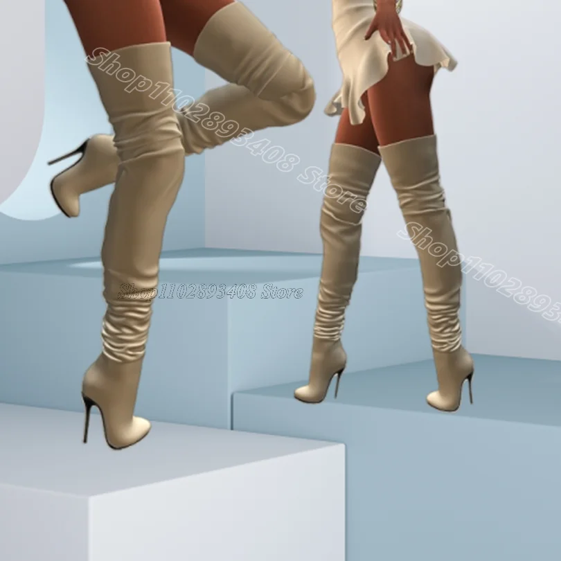 حذاء أسود مثير بطيات بكعب ستيليتو بمقدمة مدببة متين على الطراز البريطاني لحفلات الربيع تصميم غير رسمي للنساء أحذية Zapatos Para Mujere