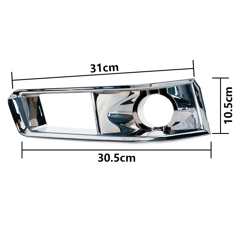 For Cadillac CTS 2008 2009 2010 2011 2012 Front Fog Lamp Frame Daytime Running Lamp Electroplating Cover Shell 15904575 15904574