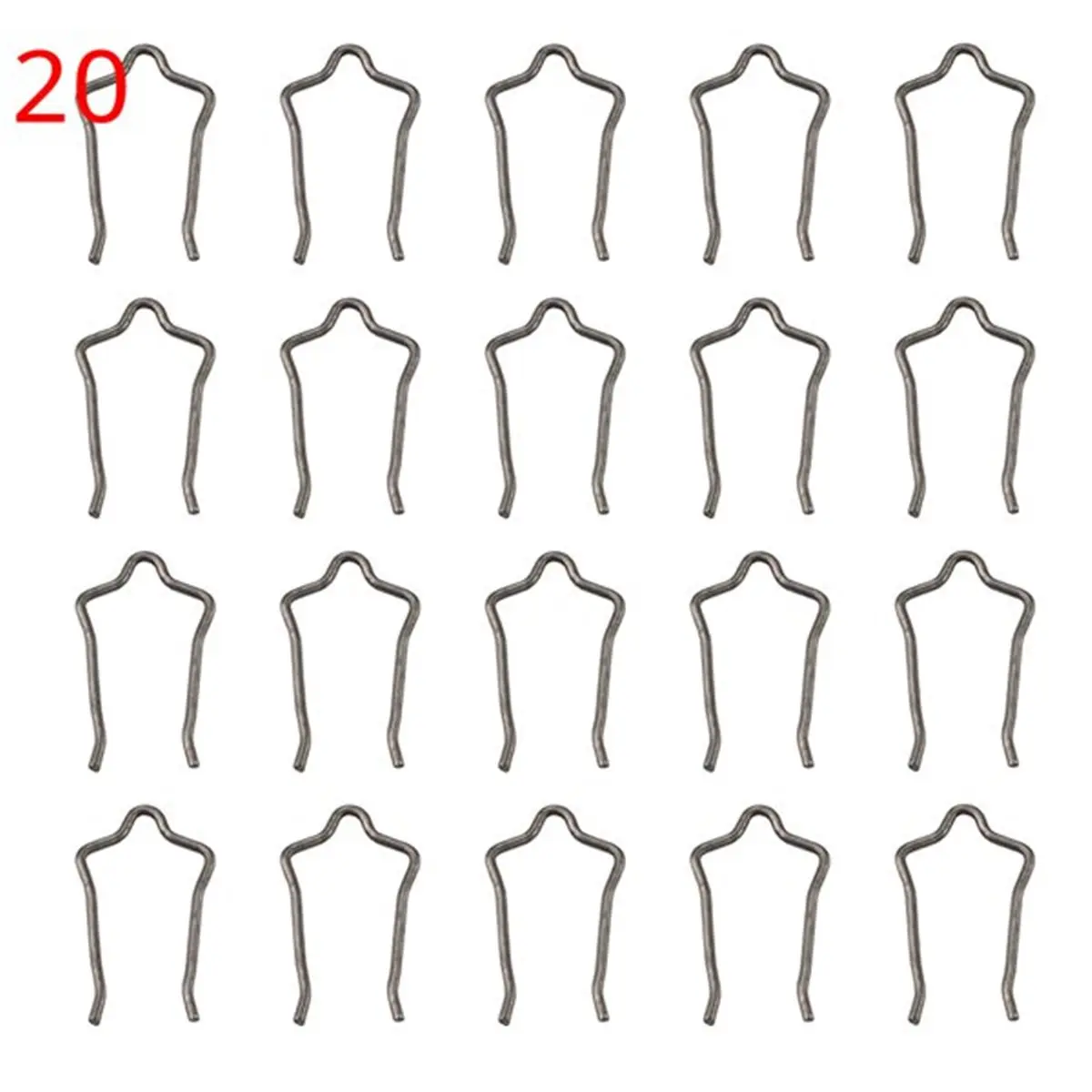 Clipe retentor de chuveiro de aço inoxidável 20 peças para 96914 para válvulas de chuveiro de banheira