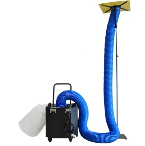 4000m3/h  Hvac Negative Pressure Ventilation Duct Cleaning Flushing Machine Exhaust Ventilation Duct Cleaner Equipment