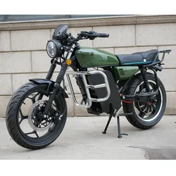 72V Off Road 2000W 3000W 5000w E Motorcycle Top Speed CE Adult Electric Motorbike With Two Seat