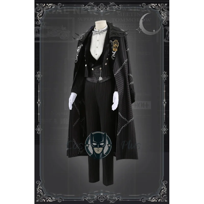 Juego Twisted-Wonderland ‌   Disfraz de Cosplay para adultos, traje de Anime Leona, capa, chaleco, uniforme, ropa de fiesta de disfraces de Halloween