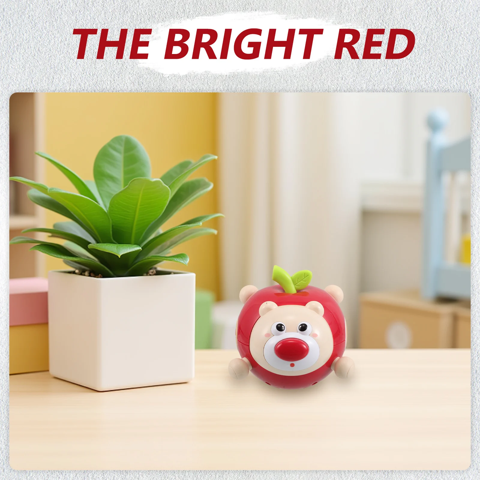 Bicchiere per dentizione sensoriale infantile oscillante per bambini Materiale morbido masticabile per la coordinazione occhio-mano Gioco al coperto Montessori Regalo per neonati
