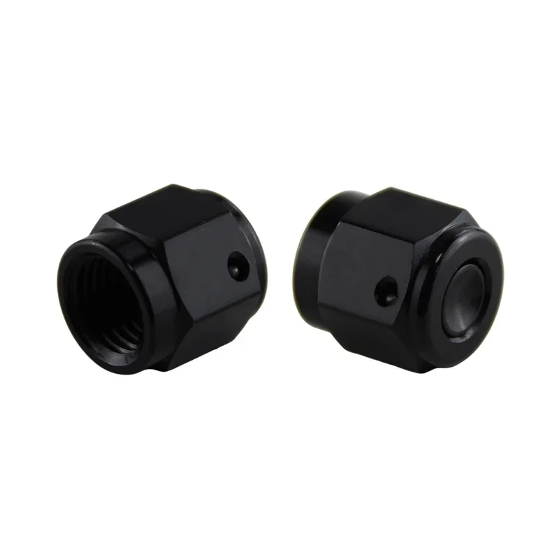 

Black/Blue Aluminum AN4/AN6/AN8/AN10/AN16 7/16"-20 9/16"-18 3/4"-16 7/8"-14 1'5/16"-12 SAE Adapter Female Flare End Nut Fitting