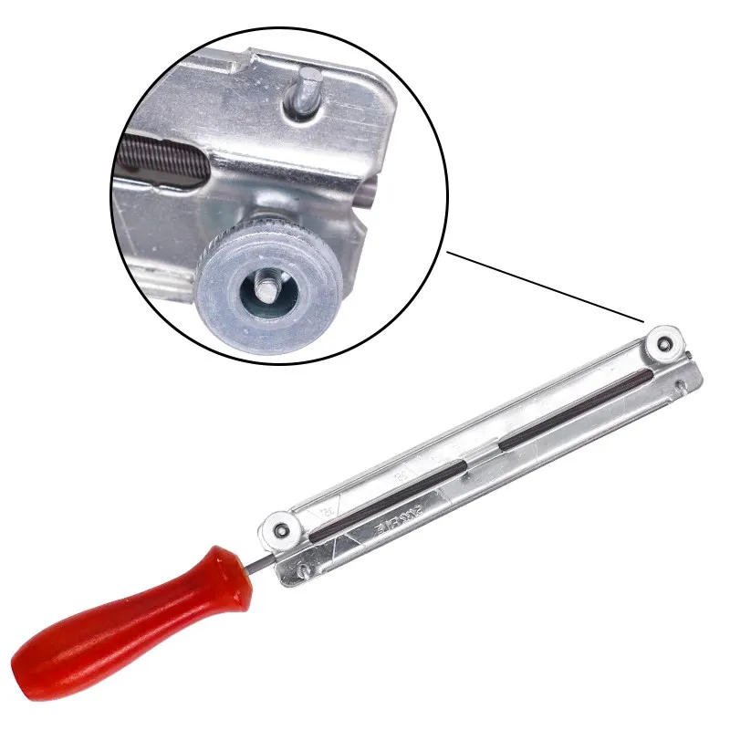 CMCP 4/4.8/5.5MM File Holder Chain Sharpener Auti-Rust For Wookworking Tools Hand Tool Chainsaw Parts