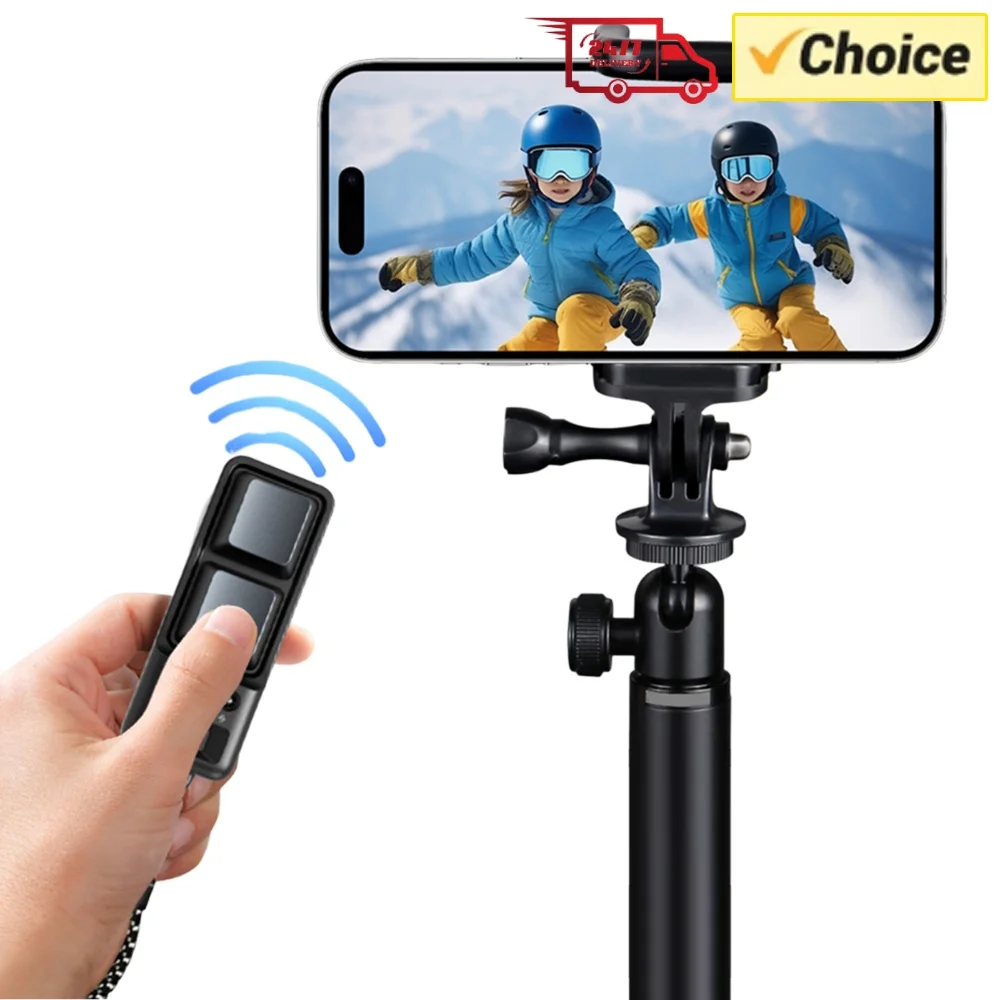 Fingertip Selfie Video Page Turner Multifunctional Smart Fingertip Ring Remote Control Dual Button Portable for Android/