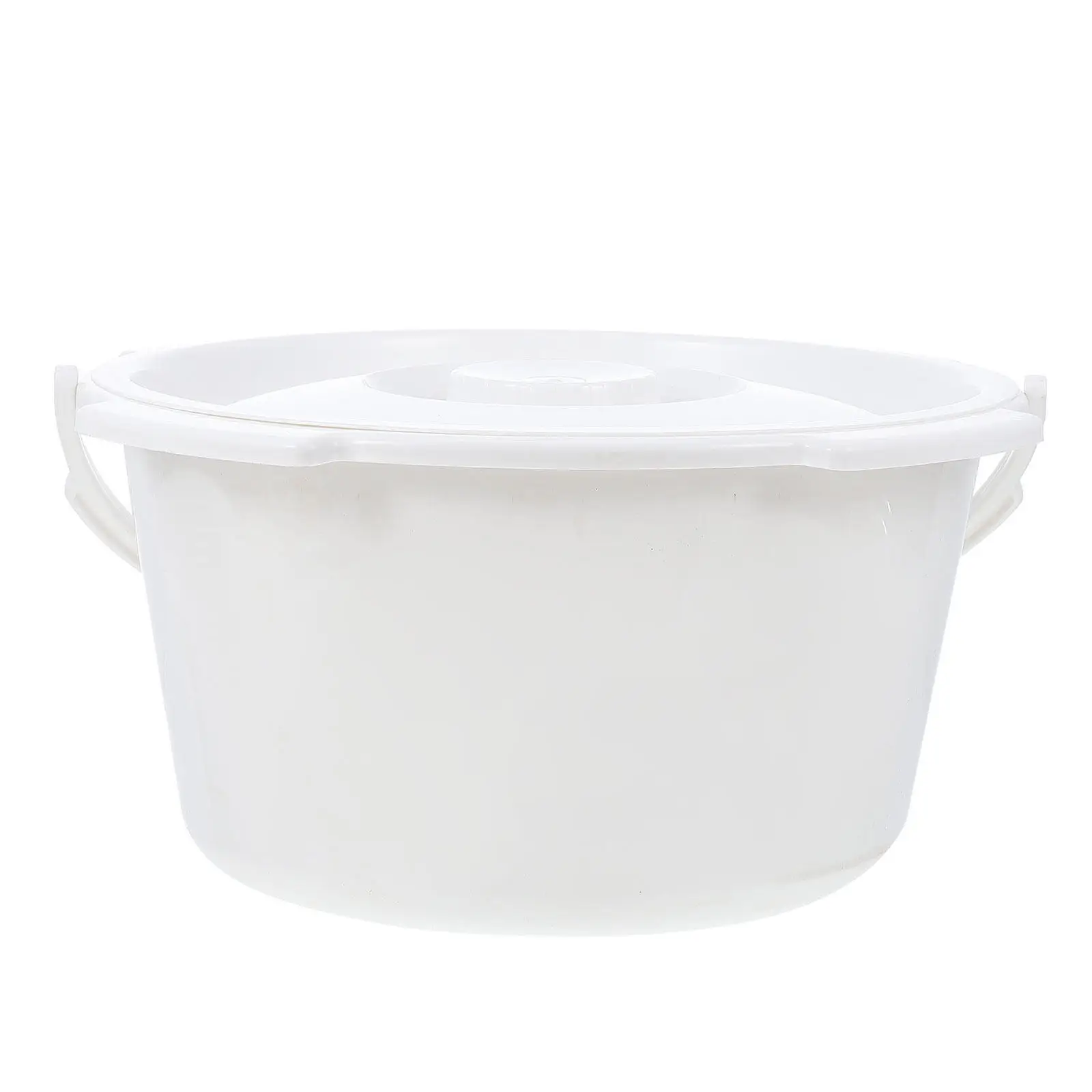 

Thickened Plastic Elder Spittoon Adult Chamber Pot Covered Night Urinal Portable Urinal Pan Lightweight Durable Home Use