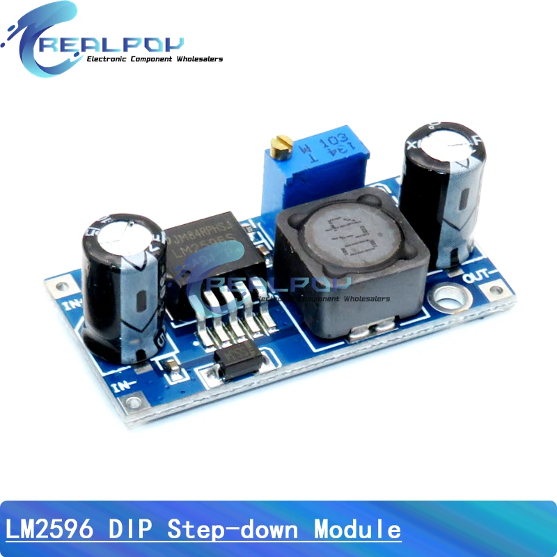 LM2596 LM2596S ADJ Power supply module DC-DC Step-down module 5V/12V/24V adjustable Voltage regulator 3A