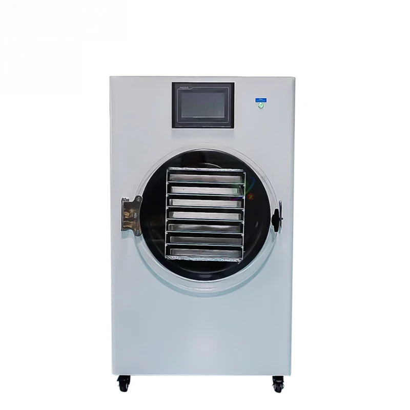 HFD-4 New Design Mini Size 0.4 Square Meter Freeze Dryer Vacuum Household Freezing Drying Machine