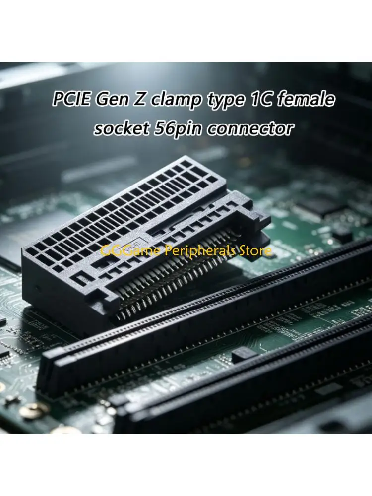U55B PCIE GenZ 56Pin Connectors Toolless Installation Low Profile Design for SFF 1002 Specification