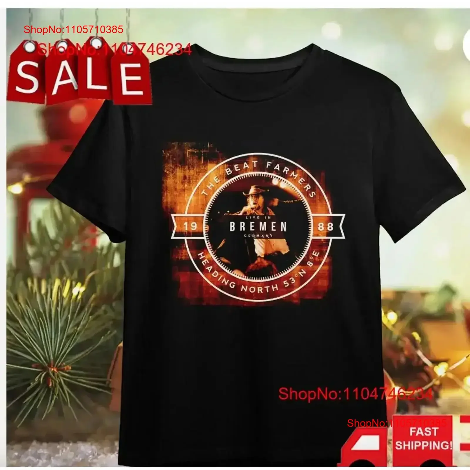 The Beat Farmers T Shirt Black Size S 5XL vintage Washed streetwear fashion graphic Slightly Stretched Stylish Versatile Soft