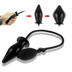 Inflatable Blug Anal Dildo Buttplug Vagina Dilator Anus Expansion Prostate Massager Ass Pussy Speculum Adult Sex Toys For Women