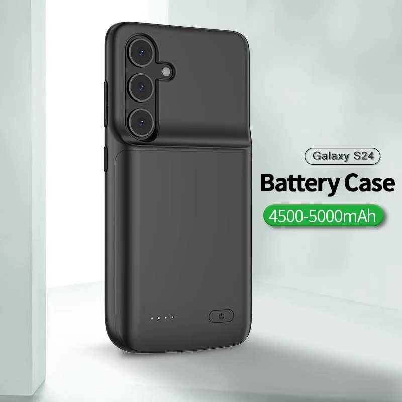 S24 Battery Case for Samsung Galaxy S24 Ultra S24 Plus Battery Charger Power Cases Magnetic Power Bank High Capacity