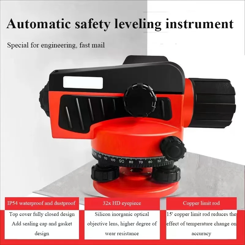 Optical Level Instrument Accurate Levelling Tool auto level measuring Instruments Automatic Levels Meter Anping Mapping Level