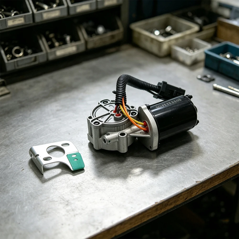 Replacement Drive Motor Black Silver Transfer Case Motor Wear-resistant Material Direct Replacement Reinforced Sealing