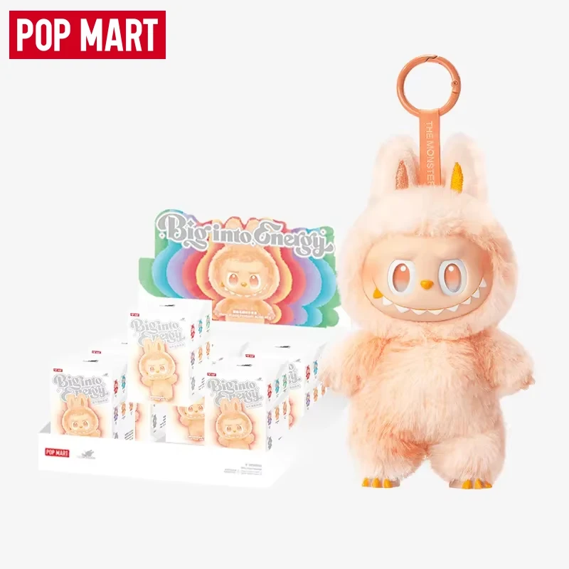 POP MART auténtico Original Labubu V3 V2 V1 serie los MONSTERS Big Into Energy Series vinilo felpa colgante caja ciega juguetes de peluche