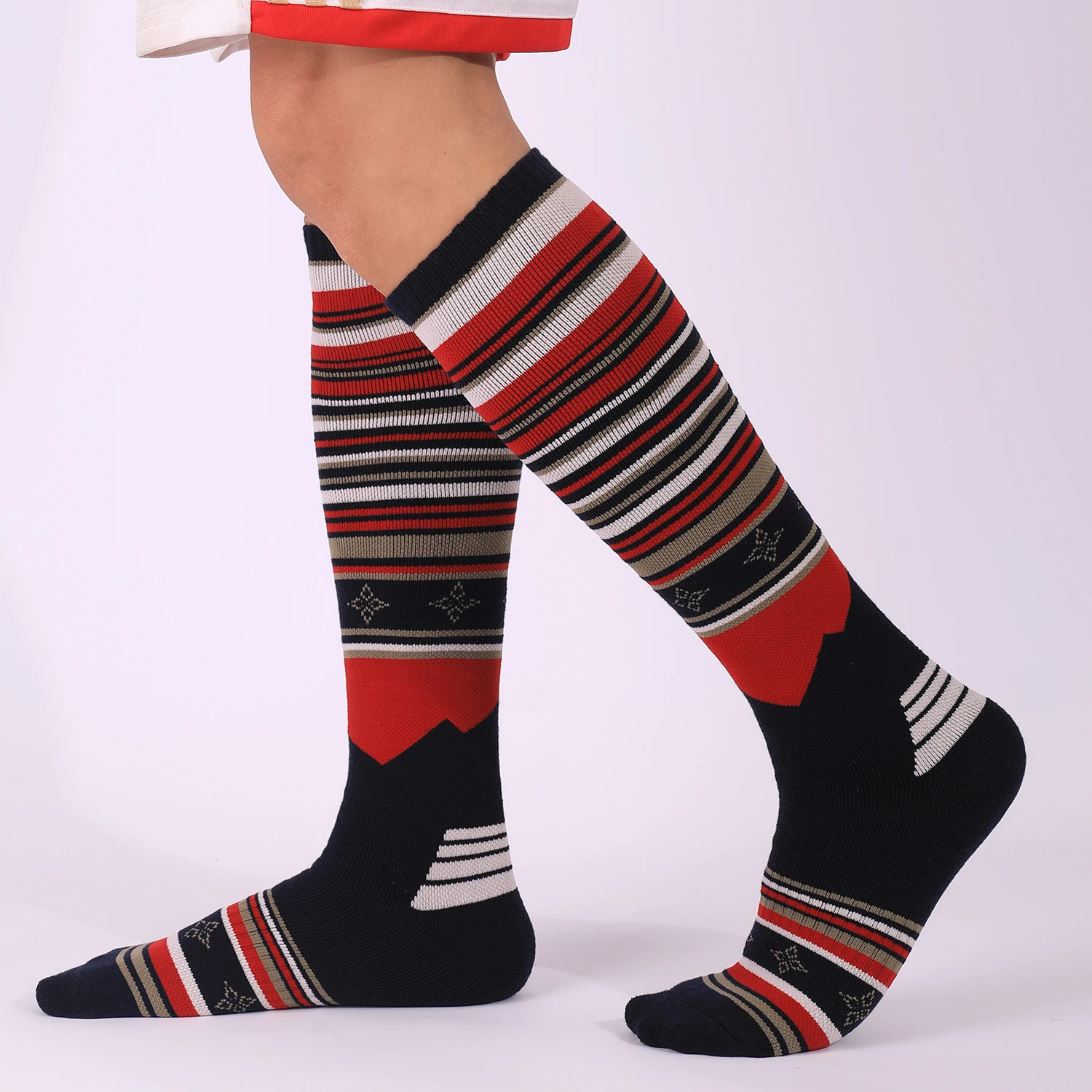 

1 Pair Merino Wool Thermal Socks Men Women Winter Long Warm Compression Socks For Ski Hiking Snowboarding Climbing Sports Socks