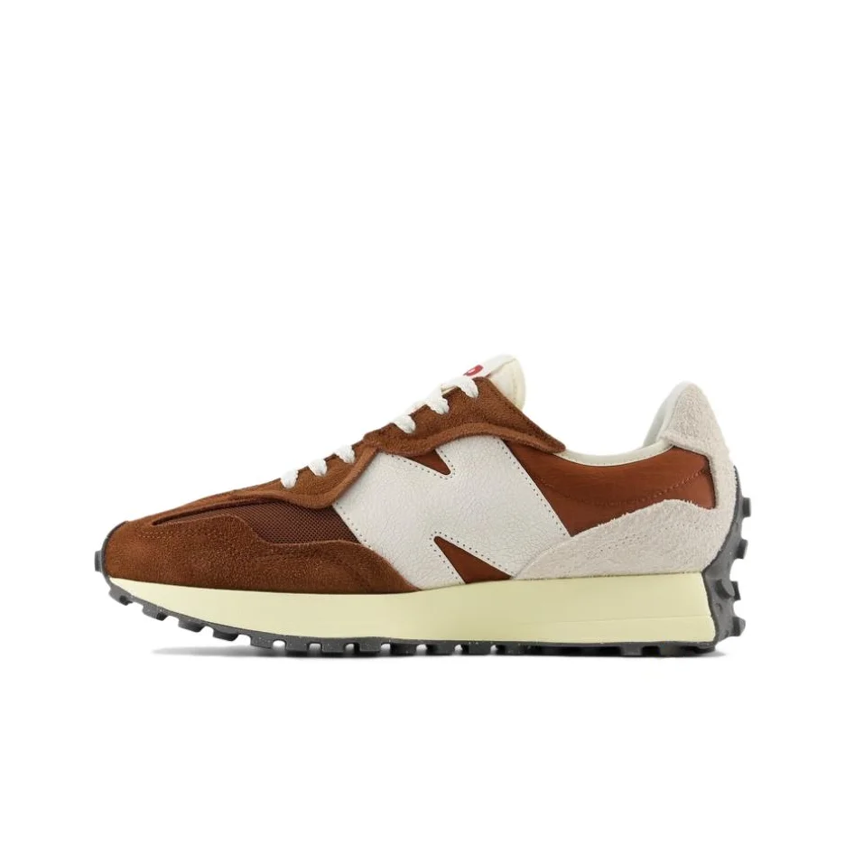 New Balance NB 327 Casual Shoes Unisex Low Top Brown/White U327WRL