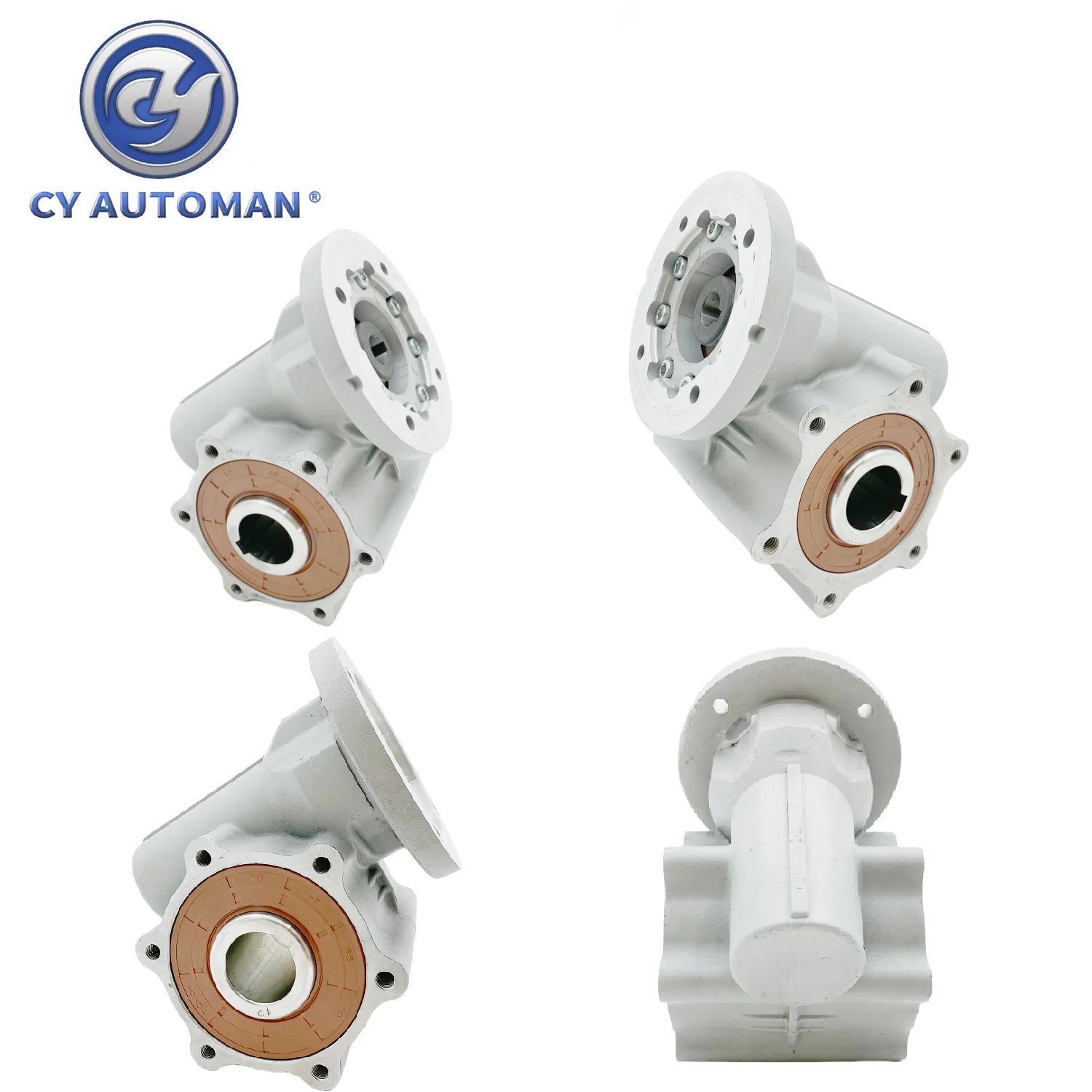 CYAutoman Protected Speed reducer Waterproof Worm Gearbox CYXRV60 Input 14 Output 30mm Ratio10:1-30:1 for Automatic Car Washing