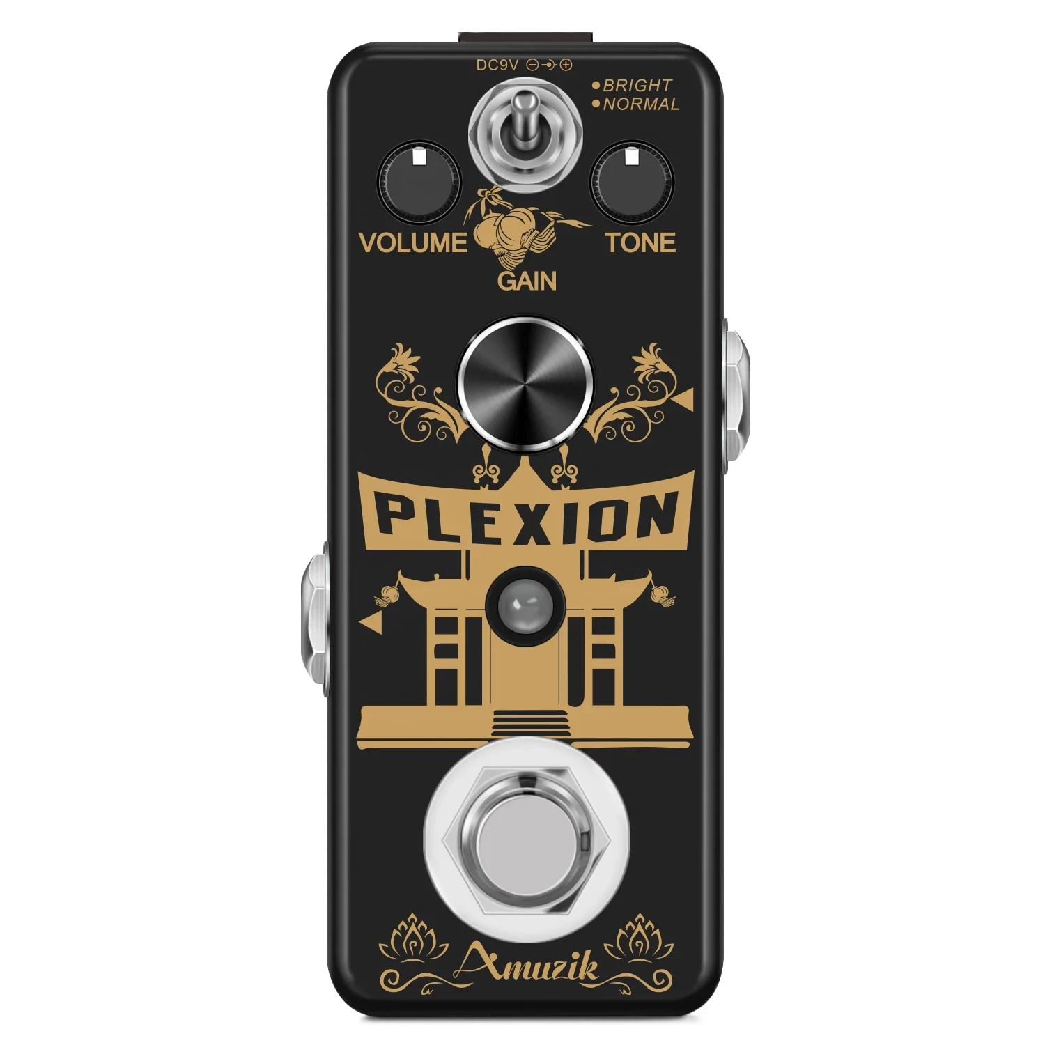 Amuzik Guitar Pedals Effects Series Overdrive Distortion Delay