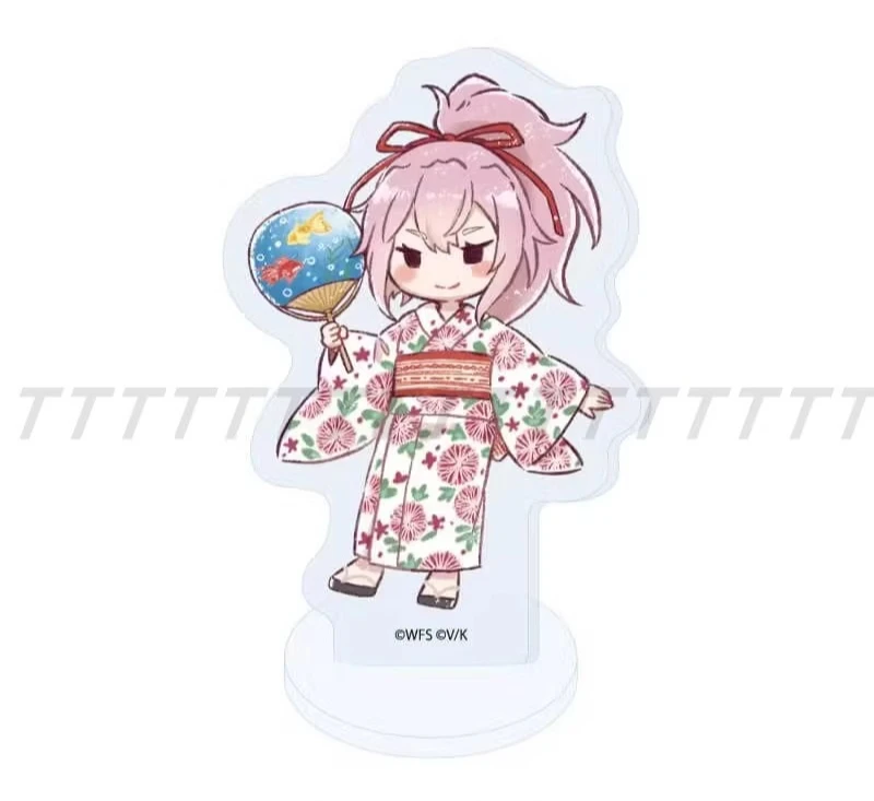 Game Kunimi Tama Kayamori Ruka Aikawa Megumi Asakura Karen Acryl Stand Pop Anime Figuur Model Plaat Cosplay Speelgoed voor Gift