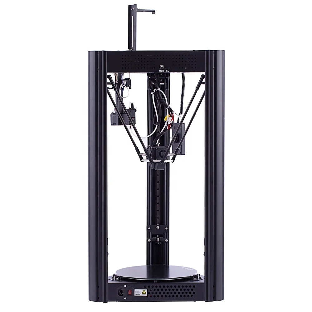 Factory Huge 3D Printer High Precision Fast Printing SuperRacer Delta Metal 3D Printer