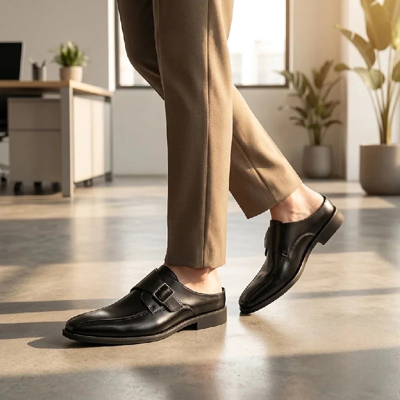 Zomer heren platte leren loafe - Formal Men Office Wear Sandals recensie en prijs