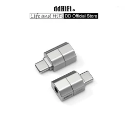 DD ddHiFi TC35M2 Full-Featured USB-C to 3.5mm DAC & AMP Adapter 2nd Gen with Stand-Alone Chips for Decoding and Amplifier