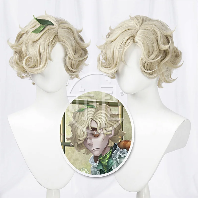 Game Identity V Grave Keeper Home Designer Cosplay Wig Heat Resistant Synthetic Hair Halloween