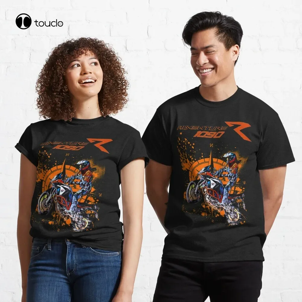 Motorcycle 1090 Adventure R Classic Motorcycle T-Shirt Custom Aldult Teen Unisex Digital Printing Fashion Funny New Xs-5Xl