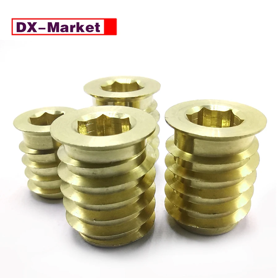 

M3 M4 M5 M6 M8 M10 Hex Socket Self Tapping Nut , 304 Stainless Steel Embedded Furniture Nuts ,B063