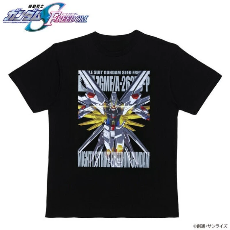 

Mobile Suit Gundam SEED FREEDOM Full Color T-Shirt Mighty Strike Freedom Gundam