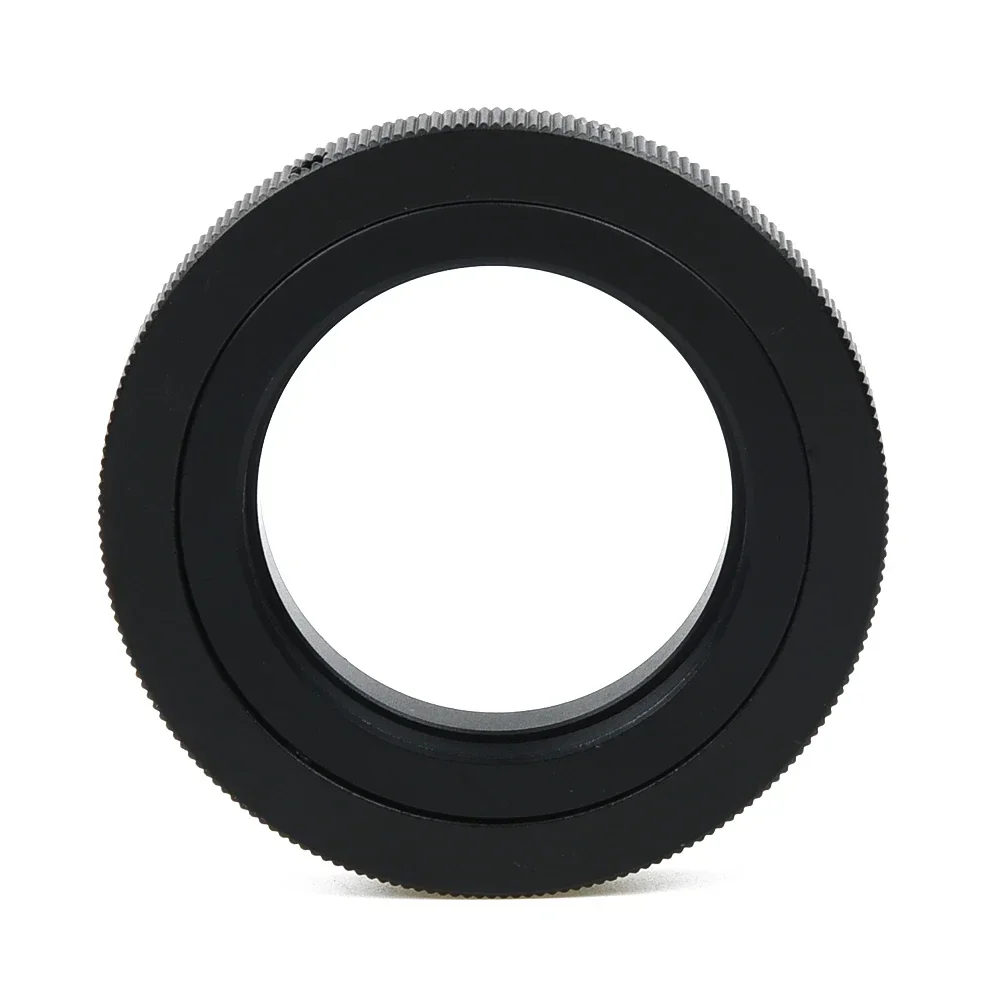 1pcs Lens Adapter Accessory Black Replacement Metal Microscopes Parts T2-m42 Telescopes Thread Useful Practical