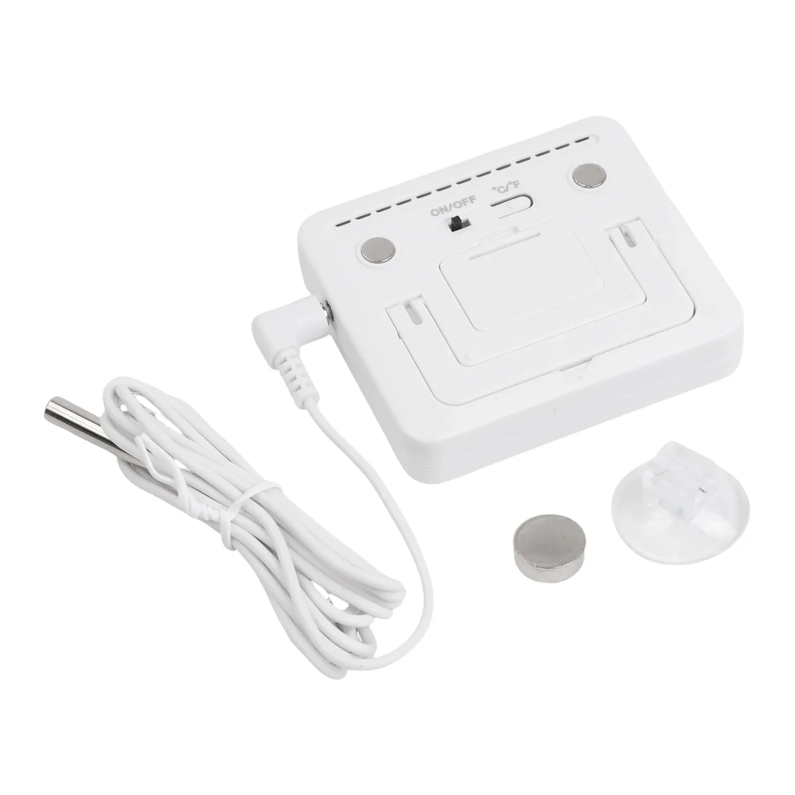 Refrigerator Thermometer Digital with External Sensor for Food Storage and Environment Monitoring Compact and Reliable