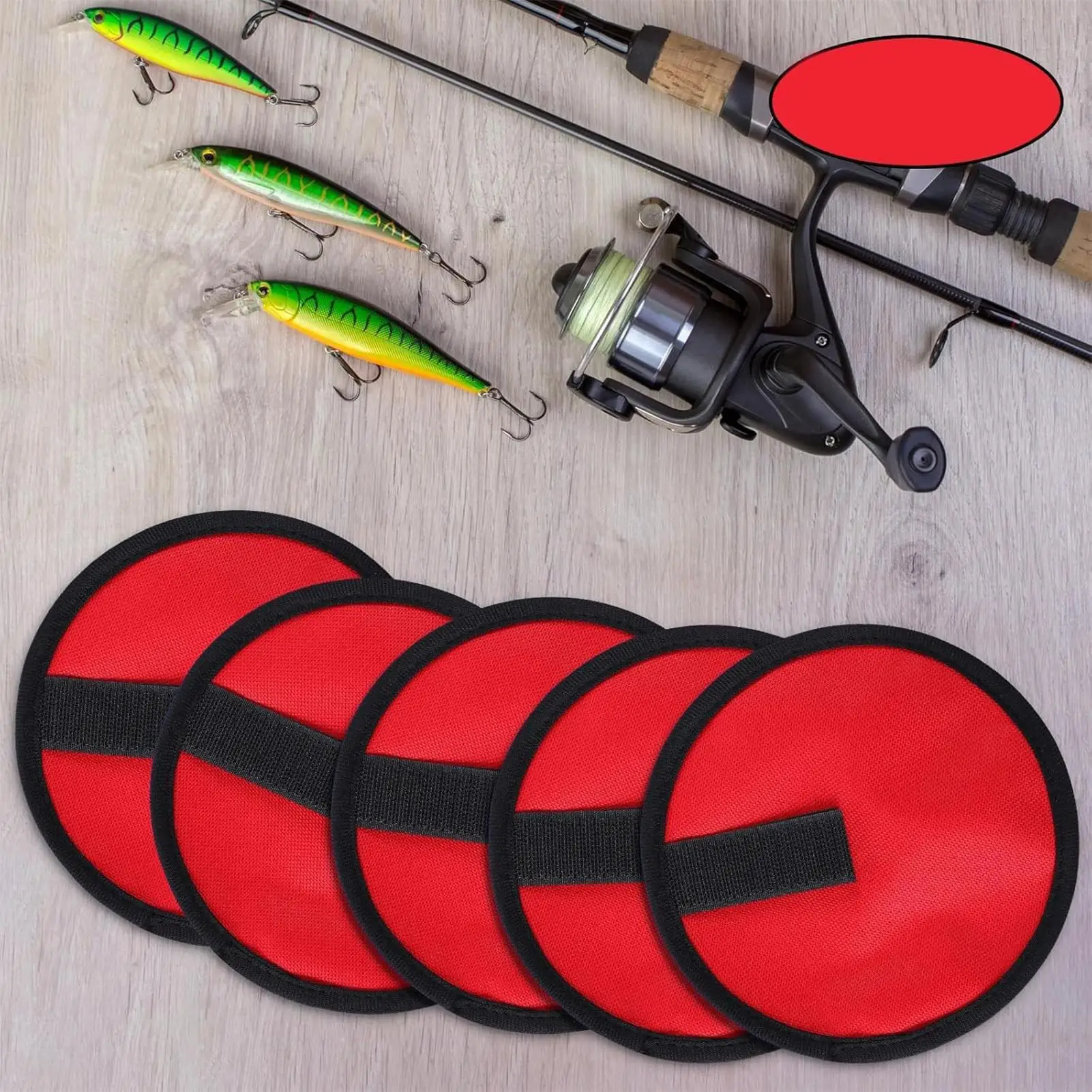 

﻿ Fishing Bait Wraps Fishing Hook Cover Fish Lure Shield Bait Storage Protector Protective Easily See Lures Fishing Hook Covers