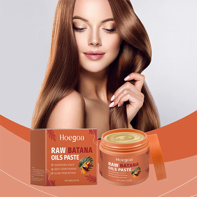 Batana Oil Hair Mask Nourishes Hair Moisturizing Supple Shine To Improve Dry Frizz Hair Mask