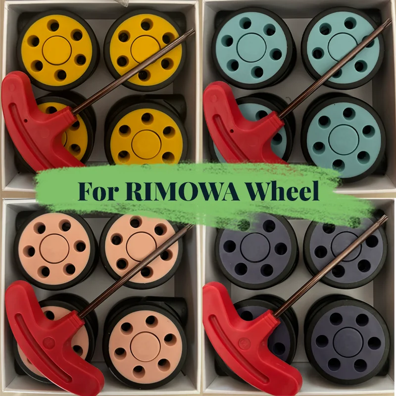 For RIMOWA Original Luggage Accessories Universal Wheel Brand Wheel Replacement Wear-resistant Smooth Slient Classic style