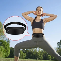 Professional Running Waist Bag Sports Belt Pouch Mobile Phone Case Men Women Hidden Pouch Gym SportsBags Running Belt Waist Pack