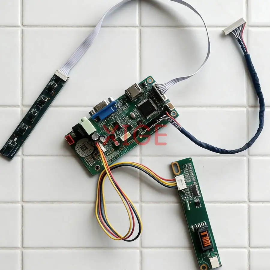 

LCD Matrix Panel Controller Drive Board Fit HT13X13 D291207 LT133XB L133X2 HDMI+VGA 1024*768 1-CCFL 1024x768 LVDS 20-Pin Kit DIY