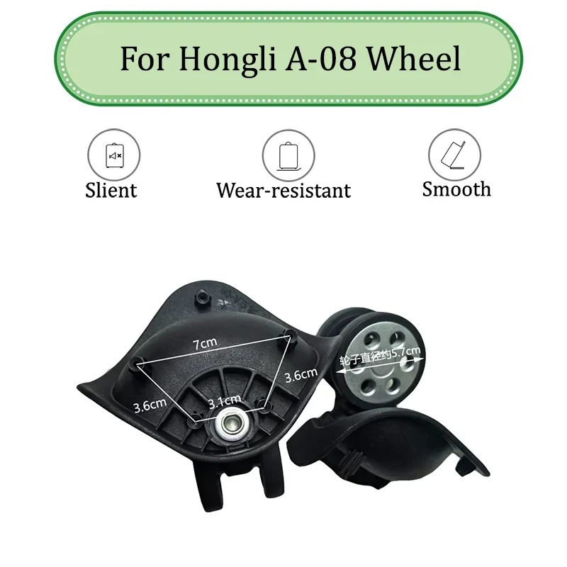 

Suitable For Hongli A-08 Universal Wheel Trolley Case Wheel Replacement Luggage Pulley Sliding Casters wear-resistant Repair