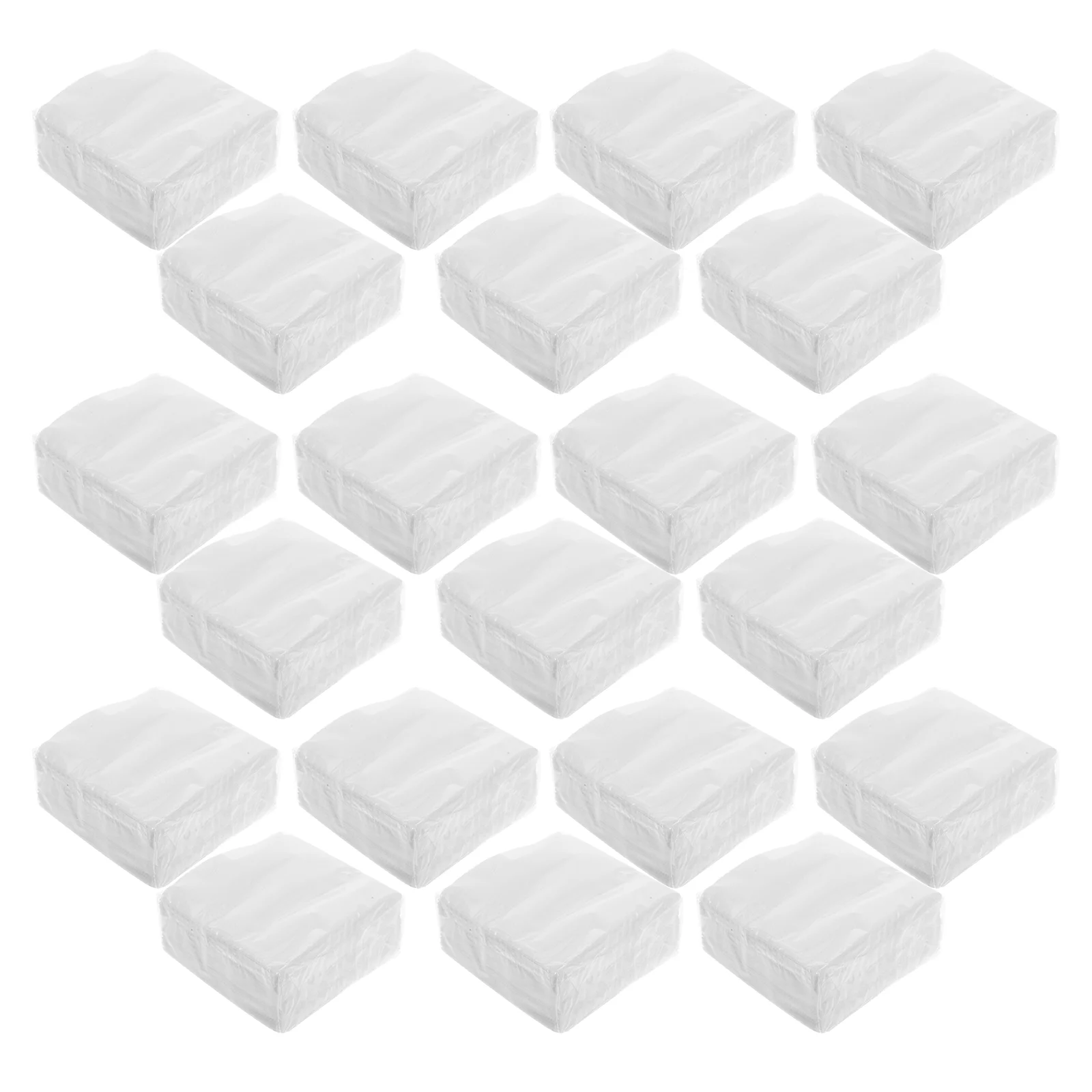 

50 Pcs Business Facial Tissue Paper Napkins Boxes of Tissues Daisy Packing Beverage Wrapping Car Holder Refill Super