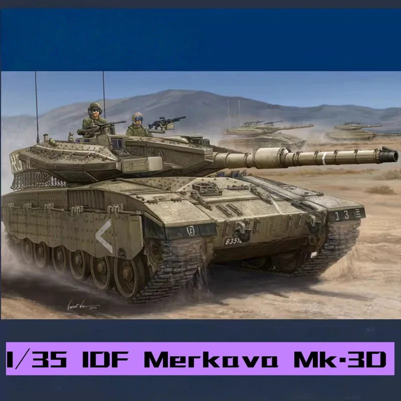 

TRUMPETER 1/35 IDF Merkava Mk.3D Танк Пластиковая сборка Модель головоломки
