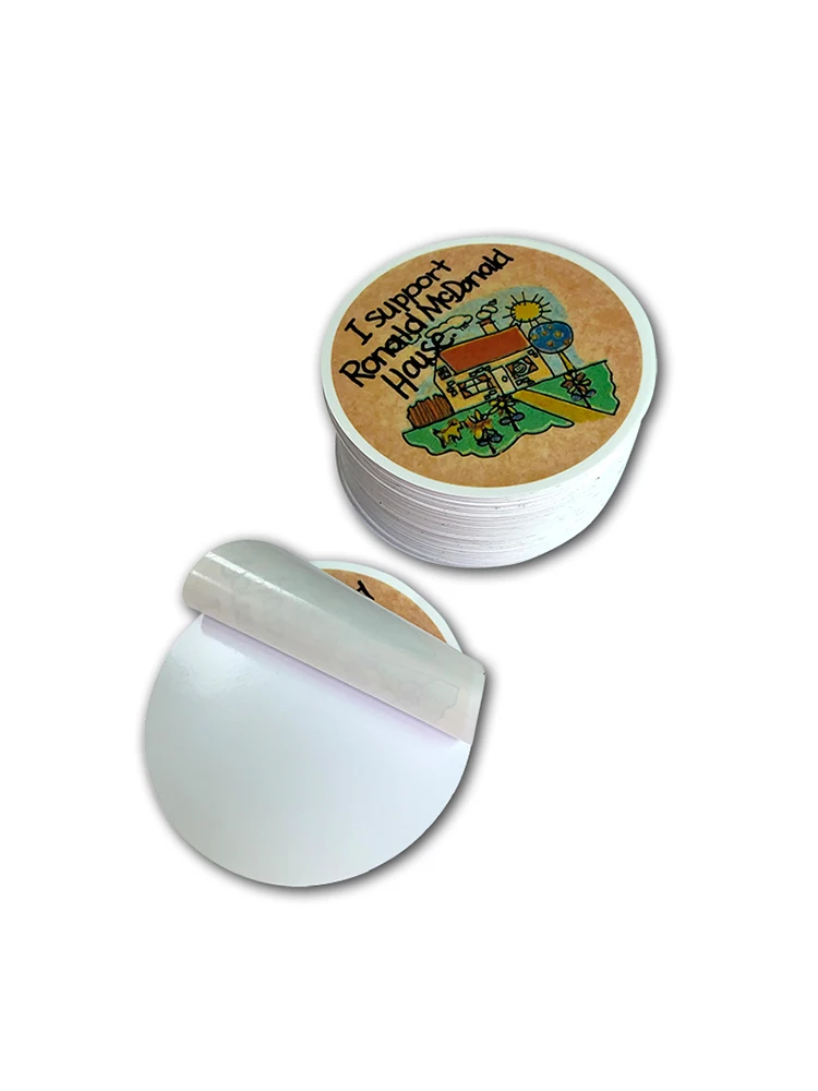 Autocollants personnalisés avec Logo personnalisé, étiquette en vinyle PVC imperméable pour voiture, ordinateur portable, bagages, autocollant mural