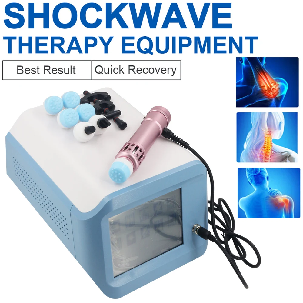 2 In 1 Extracorporeal Shock Wave เครื่องมือกายภาพบำบัด ED Treatment ปรับปรุงการไหลเวียนโลหิต Shockwave Therapy เครื่อง2022