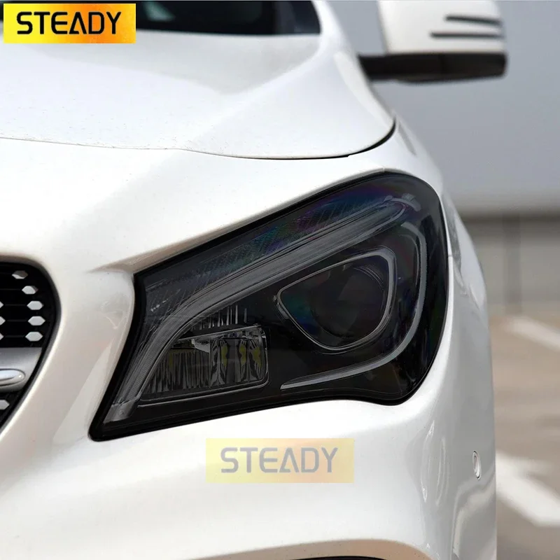 

Car Headlight Protective Film Taillight Black Transparent Sticker For Mercedes Benz CLA Class C117 X117 W117 C118 X118 AMG CLA45
