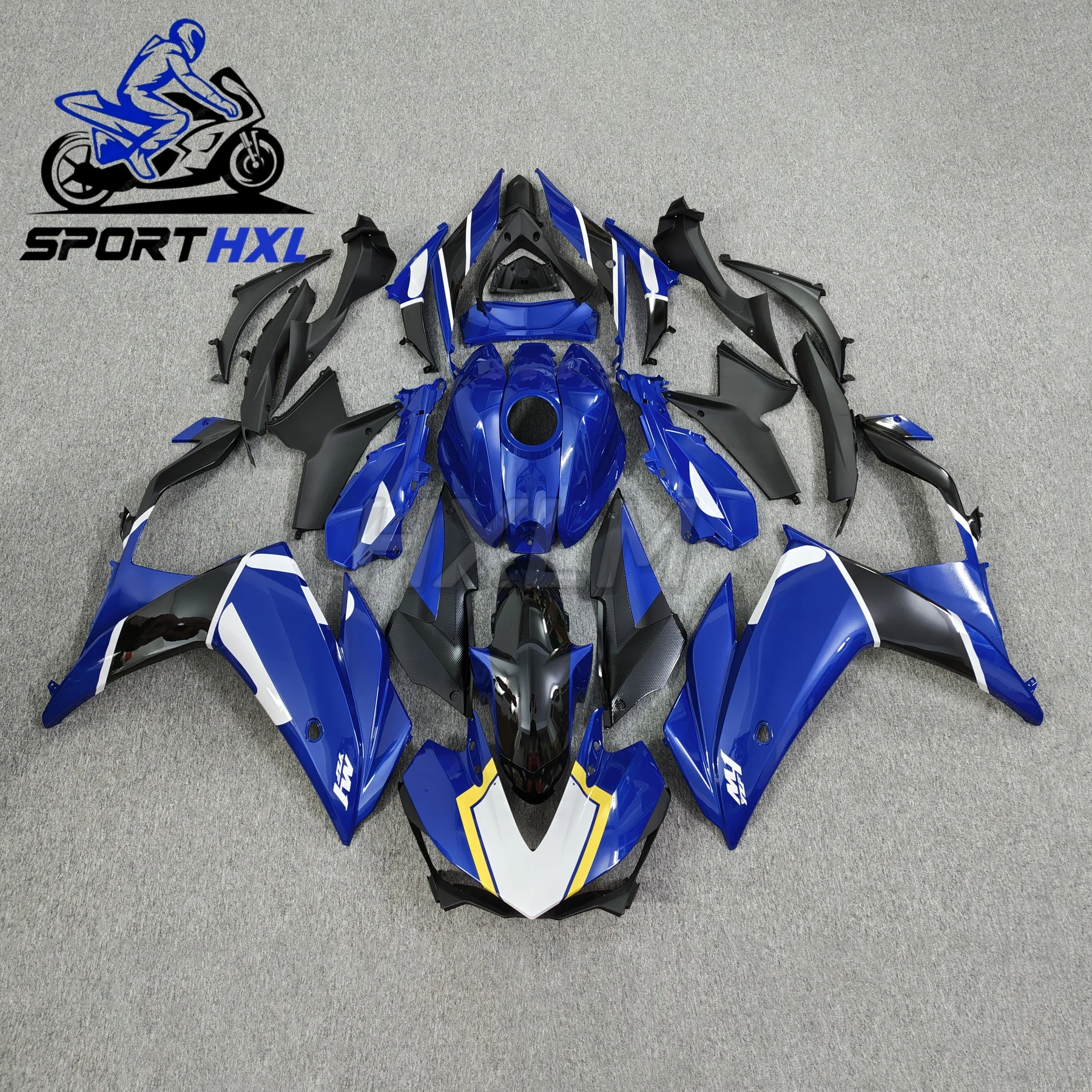 For Yamaha YZF-R3 15-18 Fairing kit Full fairing kit Bodywork fairing kit Bodywork fairing New Style ABS Plastic Motorcycle