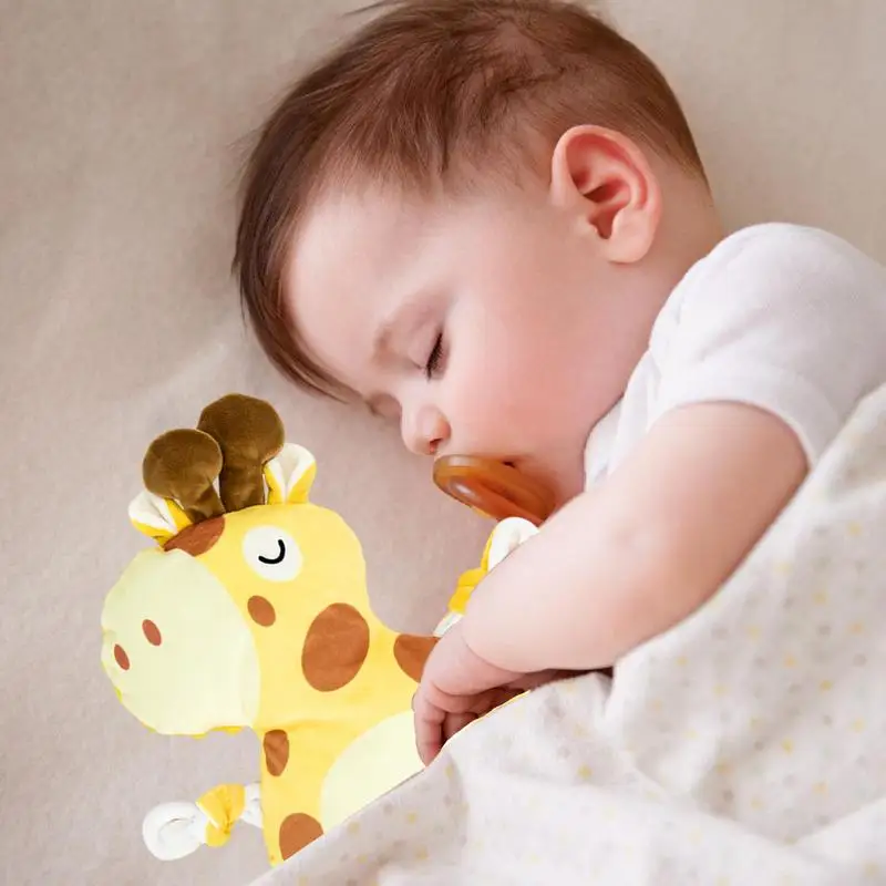 Duck Teether Adorable Kids Pacifier Soft Kids Teether Safe Teething Toys Soothing Plush Toy For Newborn Kids Home