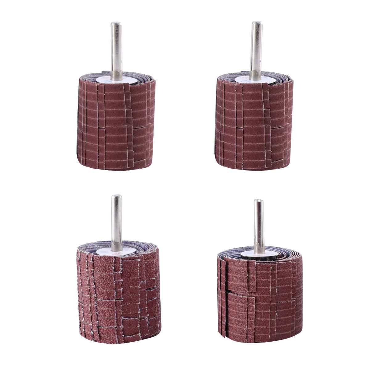 

4pcs Sanding Wheels Polishing Cloth Abrasive Tool Brown Wood Metal Plastic Grinding Carved Brass Sturdy