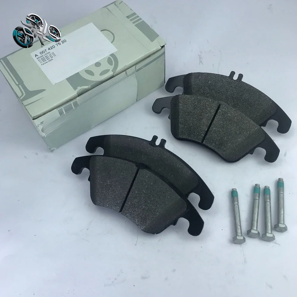 

A 0074207520 Комплект тормозных колодок — D1342 Новый дисковый тормоз для Mercedes W212, W204, C218 A 0064202820 A 0054201020 A 0054201620